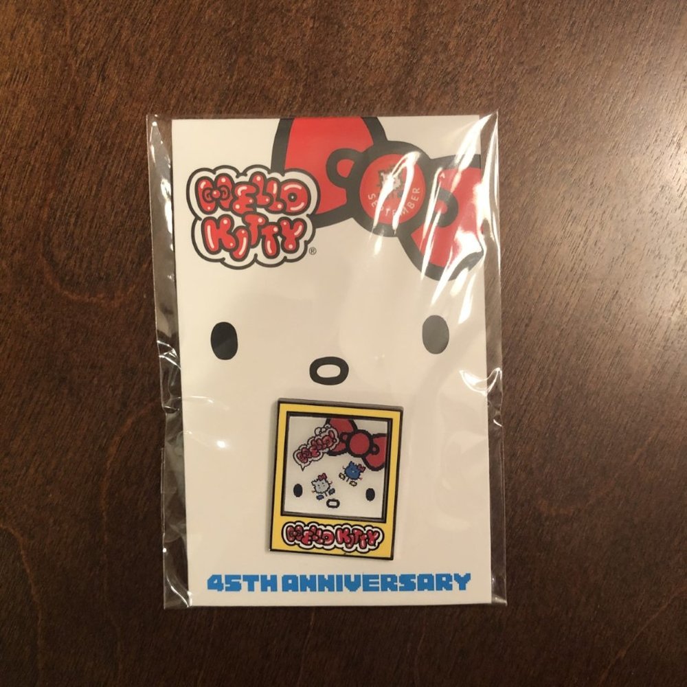 Sanrio Hello Kitty Pin 45th Anniversary